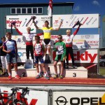 Podium 2e etappe Tour de Himmelfart