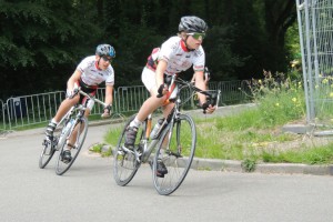 Tobias en Nadav op snelheid